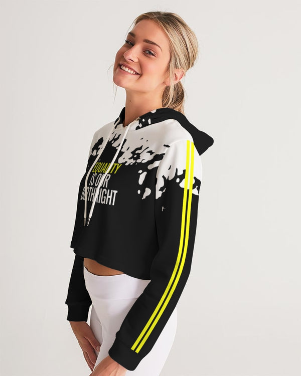 Birthright Cropped Hoodie