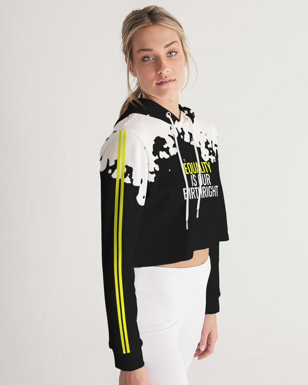 Birthright Cropped Hoodie