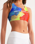 W.D.Y.S.F. Seamless Sports Bra