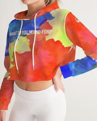 W.D.Y.S.F. Cropped Hoodie