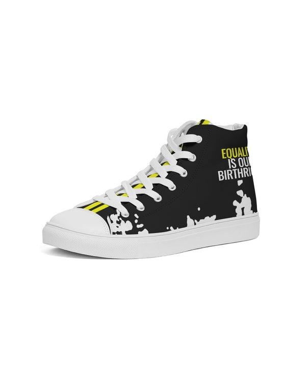 Birthright Hightop Canvas Shoe