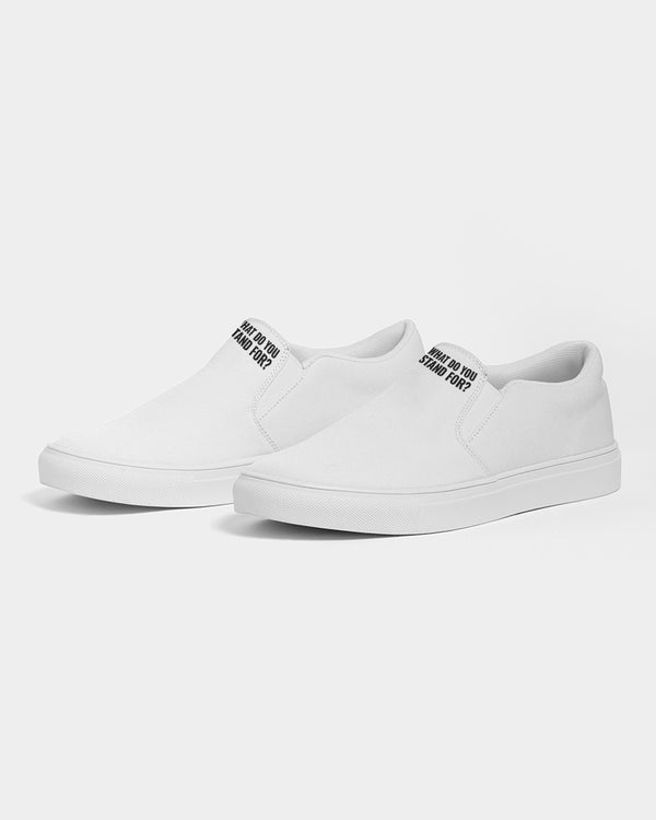 What Do You Stand For? Mens Slip-Ons