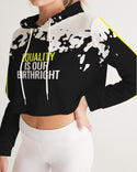 Birthright Cropped Hoodie