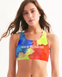 W.D.Y.S.F. Seamless Sports Bra
