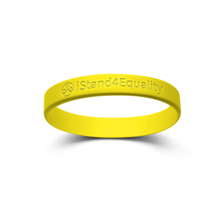 Buy yellow-debossed Equality iStandBand™