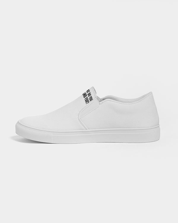 What Do You Stand For? Mens Slip-Ons