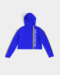 WDYSF S.F.S.Blue Cropped Hoodie