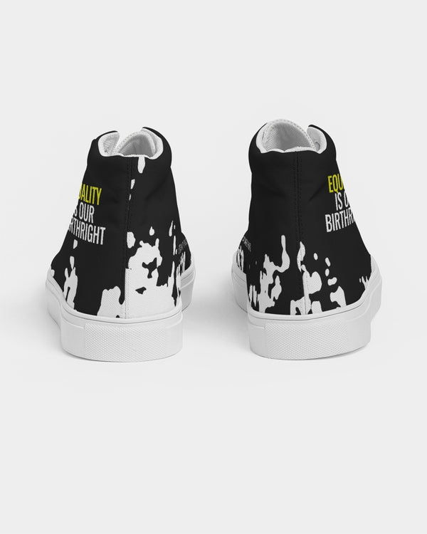Birthright Hightop Canvas Shoe