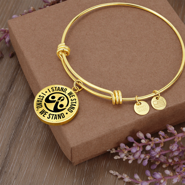I STAND, WE STAND™ Logo Bracelet