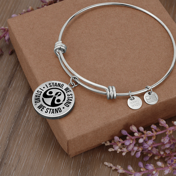 I STAND, WE STAND™ Logo Bracelet