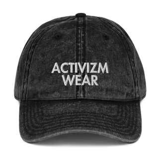 Activizm Wear Vintage Cotton Twill Cap