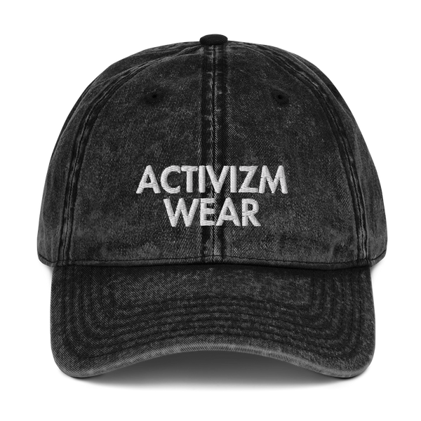 Activizm Wear Vintage Cotton Twill Cap