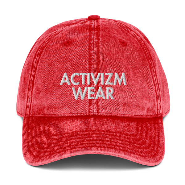 Activizm Wear Vintage Cotton Twill Cap